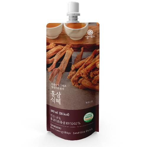 SAMSIOKKI Red Ginseng Sikhye Sweet Rice Drink 180 ml